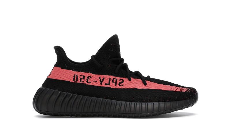 Yeezy 350 V2 Core Black Red