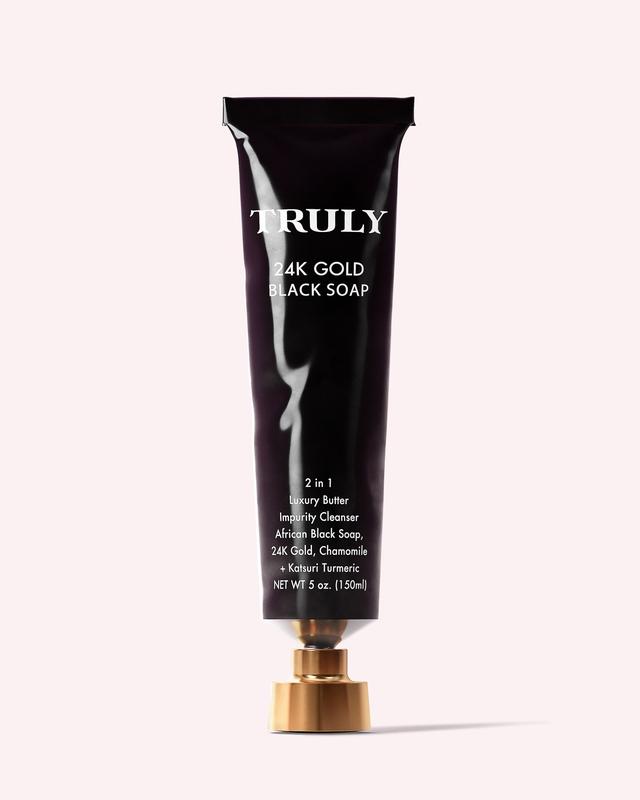 24k Gold Black Soap Impurity Cleanser