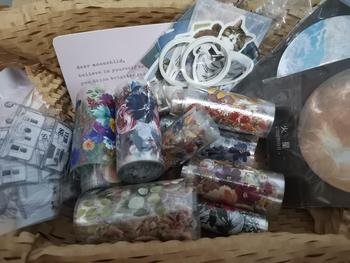 Product Review of [Dear Moonchild - PART1] 1Loop WT Washi Tape Collection Masking Tape Girl Character Sticker Journal Scrapbooking Diy from m**s 0