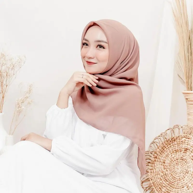 BELLA SQUARE POLYCOTTON Jilbab Nyaman 4