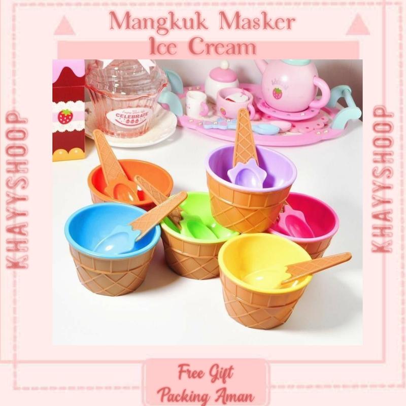 Mangkuk Masker Ice Cream 0