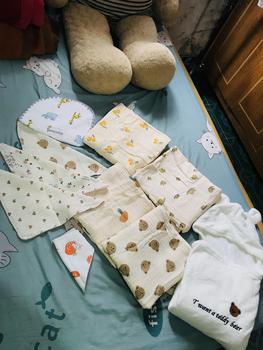 Product Review of Khăn Ủ choàng, choàng tắm, quấn bé hình gấu trắng, lông mềm mịn có cúc cài tiện lợi from _**_ 0