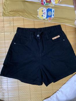 Product Review of (S-XL) Quần short jean phối mạc da màu basic dễ mặc S777 from T**5 3
