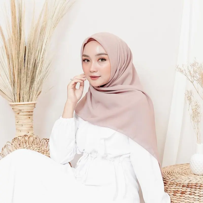 BELLA SQUARE POLYCOTTON Jilbab Nyaman 5