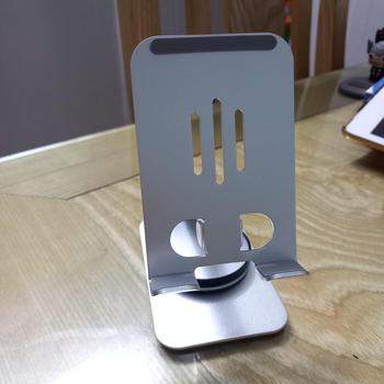 Product Review of 【GOOJODOQ】giá đỡ điện thoại di động giá đỡ có thể gập lại giá đỡ hợp kim nhôm Phụ Kiện Titan Phone from A**e 0