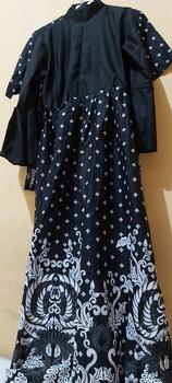 Product Review of COUPLE GAMIS ALL SIZE KEMEJA PENDEK BALOTELLI SILVER from G**a 0