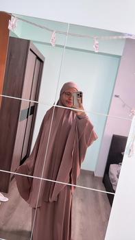 Product Review of Telekung Zahrah with a Bag Premium Crinkle Material Plain from P** S**a ** Y**r s**g B** 0