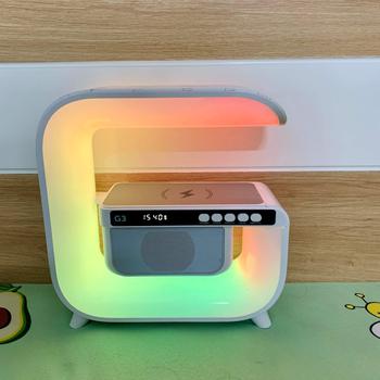 Product Review of Loa Bluetooth G Lớn Phiên Bản Mới Nhất, Kiêm Sạc Nhanh Không Dây 15W, Led RGB, Đồng Hồ Hiển Thị, Nghe Nhạc Cực Hay Củ Loa from N**1 0