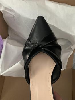 Product Review of [Hình thật]Dép nữ đế cao tôn dáng, Dép sục cao gót 7 phân dép nữ hottrend 2023 WD2316 Shoes GiàY DéP đế Cao Su Len from H** B**g L**g 0