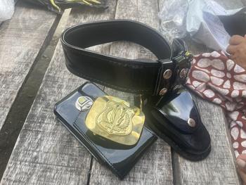 Product Review of SABUK SATPAM KOPEL SECURITY TERBARU FULL SET PAKAI DOMPET HP LOGO SECURITY (SATPAM) KULIT SINTETIS from シ**- 🇮**🇵 0