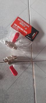 Product Review of [Combo 2Cái] Van khoá (van bi) 2 đầu răng ngoài Inox loại lớn mitsuyama - dùng cho đầu xịt ren 13.8mm dùng cho đầu xịt, máy nén from C** T** 0