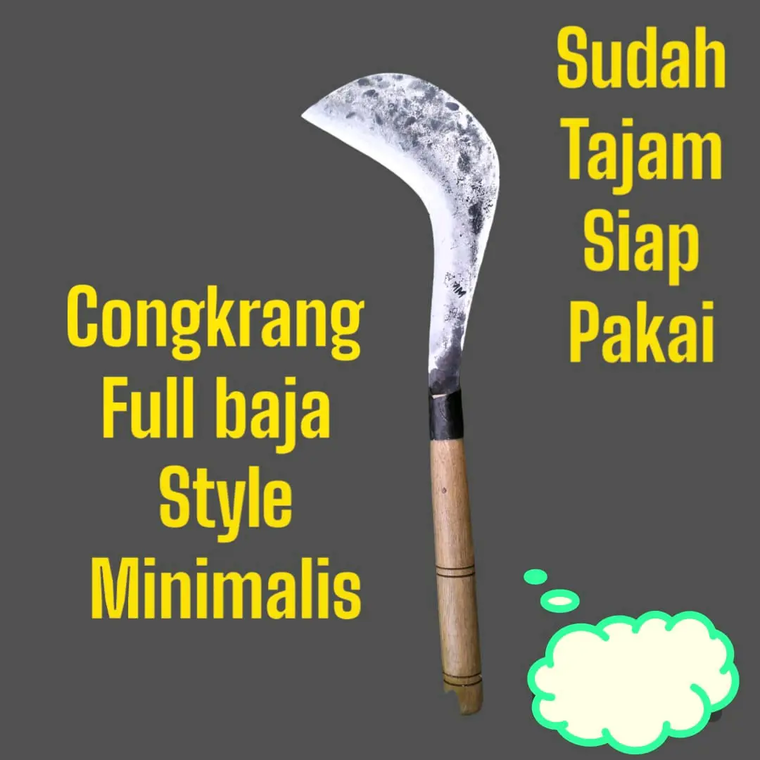 arit  congkrang rumput super tajam premium