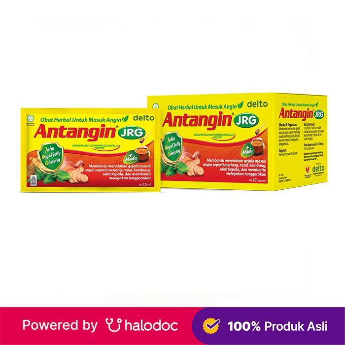 Gambar Antangin JRG Cair 12 Sachet dari Apotek Halomedika Bintaro Kota Administrasi Jakarta Selatan Tokopedia