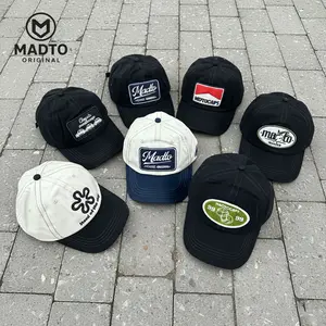 Madto -  Classic topi distro original visor standar pria wanita topi baseball polocaps