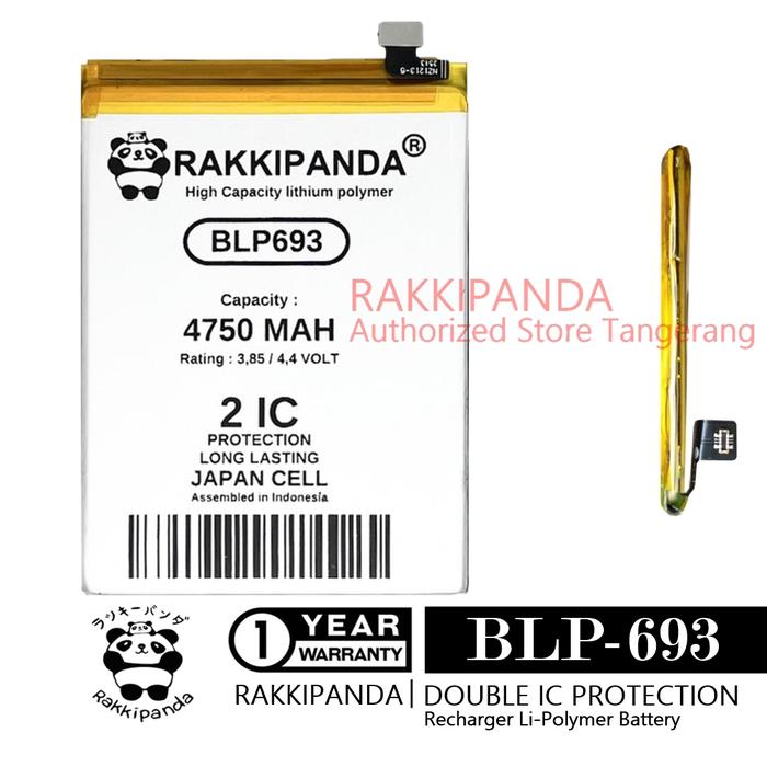 Gambar Rakkipanda BLP-693 for Baterai Realme 3 BLP693 Double 2IC Protection dari nohanpalugada Kab. Tangerang Tokopedia