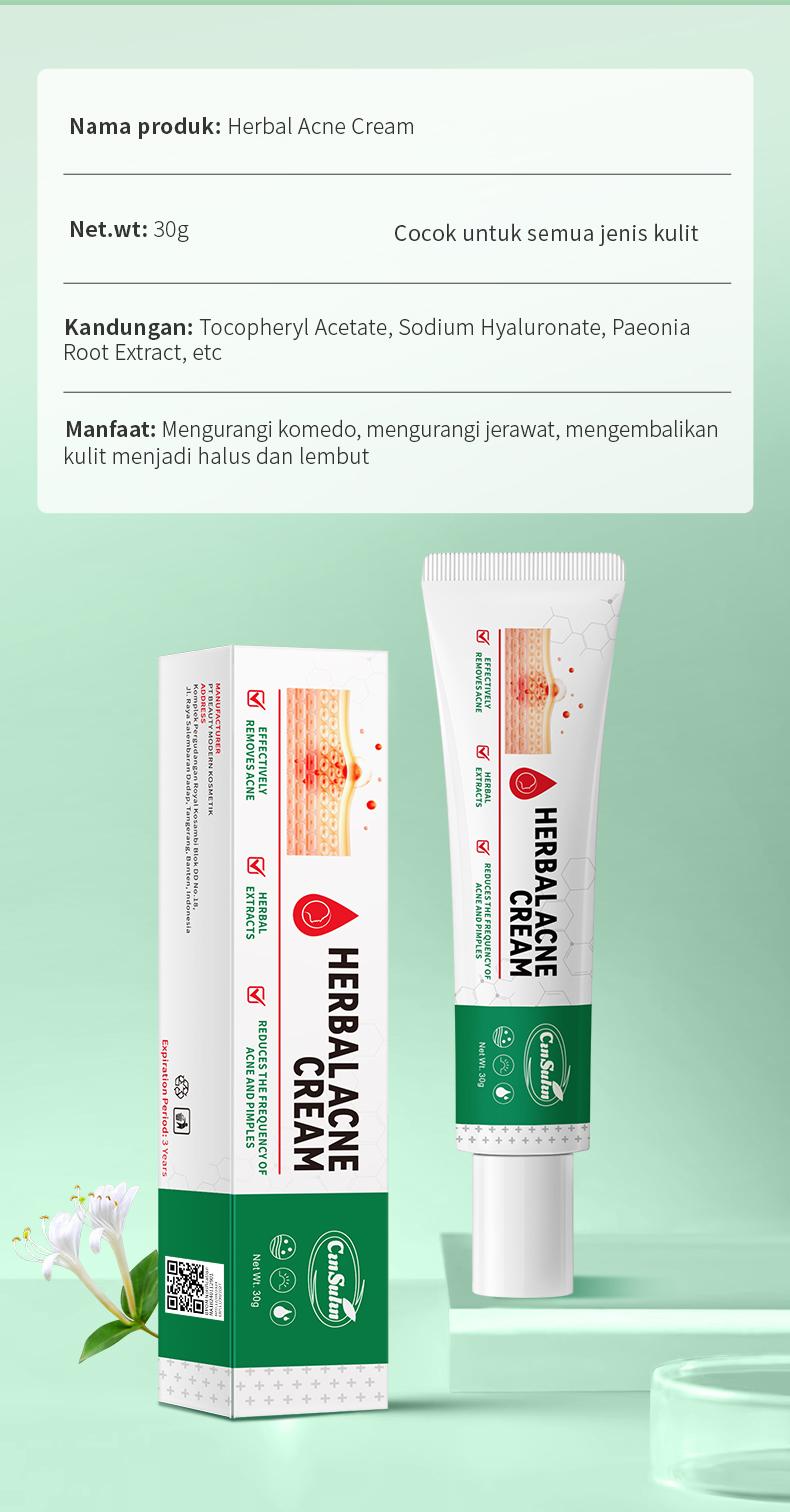 Product Introduction of （T1）BPOM.Beli 2 Gratis 1.Challenge 7 Hari Jerawat Hilang,CINSULIN Obat Jerawat Herbal Ekstrak Alami Cepat Hilangkan Komedo & Jerawat Meradang  BPOM Certified  Aman untuk Remaja & Kulit Sensitif Berjerawat Wajah Gatal Beruntusan 14