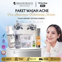 Gambar MS GLOW Paket Wajah 750 GR PLUS Luminous Glowing Serum 15 ML Mencerahkan & Memudarkan Noda Hitam Kusam Bekas Berjerawat - WHITENING  dari Msglow Beauty Official Kab. Bekasi 4 Tokopedia