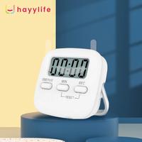 Gambar HAYYLIFE Digital Kitchen Timer - Timer Stopwatch pengingat dapur Alarm layar besar LED Kitchenware  HL-AGA549 - Putih dari hayylife Kab. Tangerang 1 Tokopedia