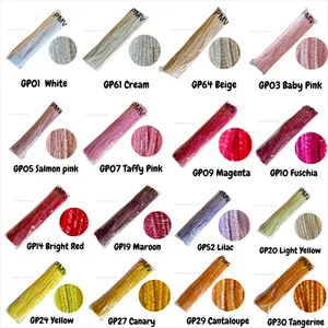 kawat bulu PREMIUM GLITER /  pipe cleaner GLITER 100pcs KBG 7