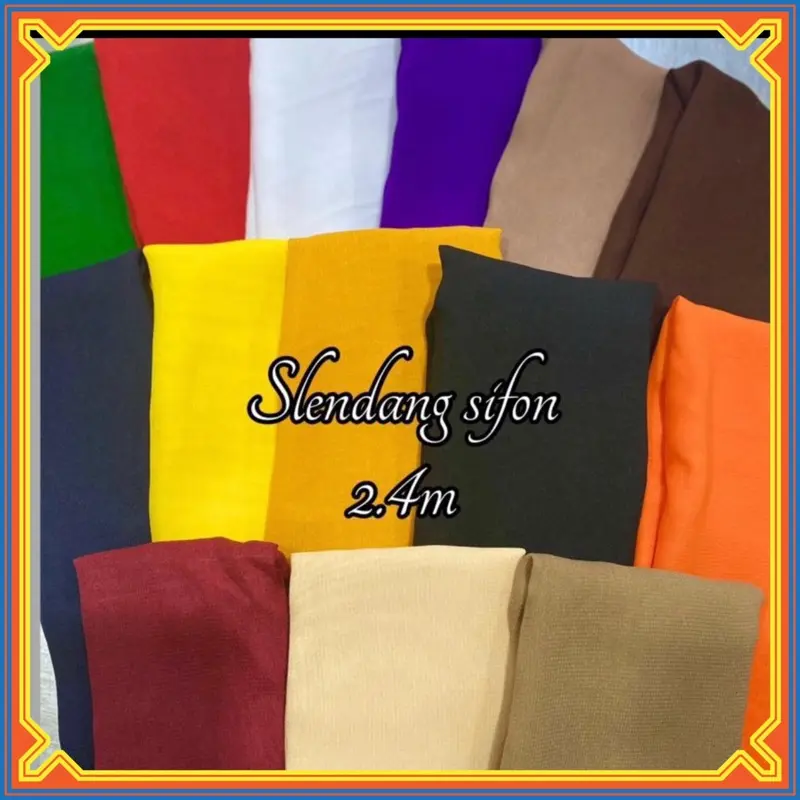 SELENDANG SIFON Polos 2.4m