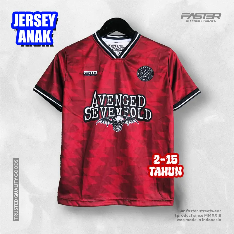 Jersey Anak kekinian - Atasan Anak - Jersey Vintage - Ootd Anak - FASTERDIVISION 1