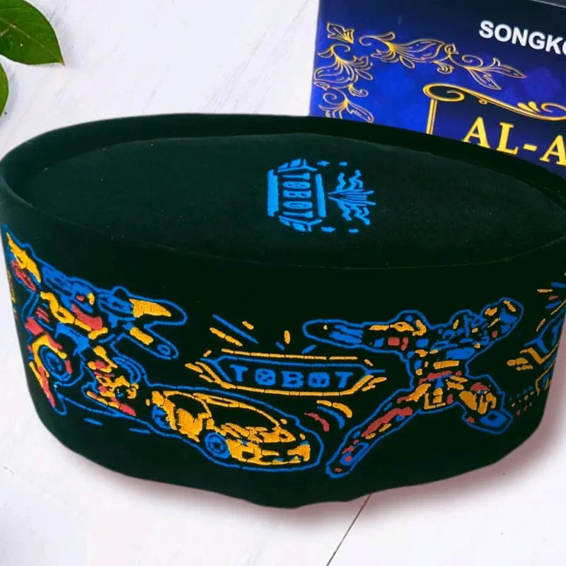 PECI ANAK motif karakter kartun tayo spiderman upin ipin tobot tinggi 9cm bludru halus 5