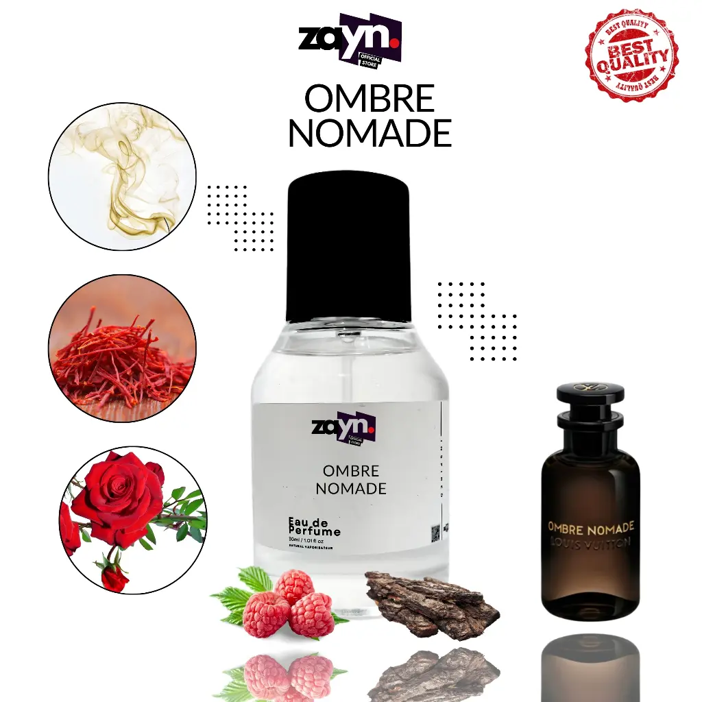 OMBRE NOMADE by Zayn Parfum Aroma Fresh Oud Leather Spicy 35ml