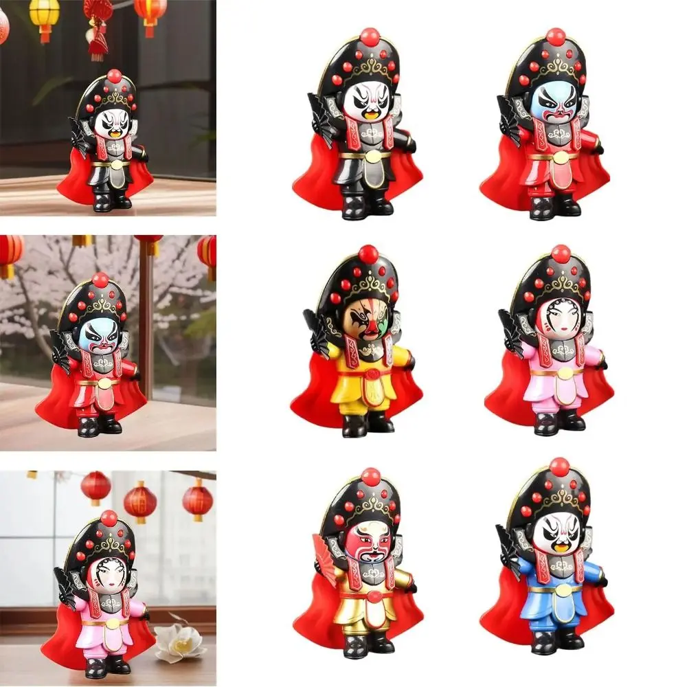 Mặt búp bê thay đổi, Phong cách Trung Quốc, Búp bê thay đổi khuôn mặt, Làm bằng nhựa, Đồ chơi thủ công tự làm, Thích hợp cho bạn bè trang điểm, Quà tặng sinh nhật, Mô hình Opera Tứ Xuyên