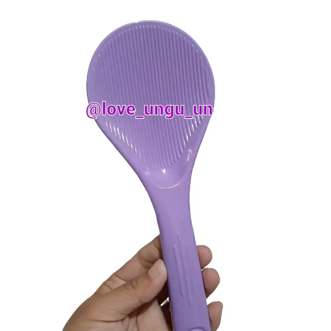Centong Nasi Ungu bahan semi Melamin Kitchenware