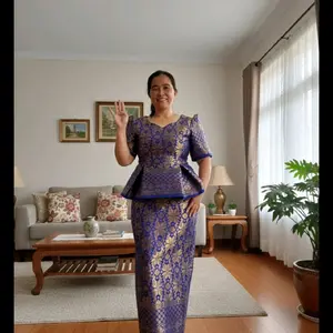 stelan songket cantik dan mewah