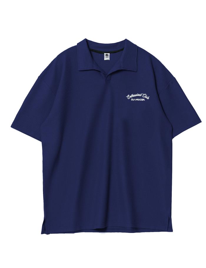 Gambar Predecessors Taf Atasan Kaos Pria Lengan Pendek Bahan Waffle Kerah V Neck Warna Biru Keunguan Baju - M dari TAF PREDECESSORS Kota Bandung Tokopedia