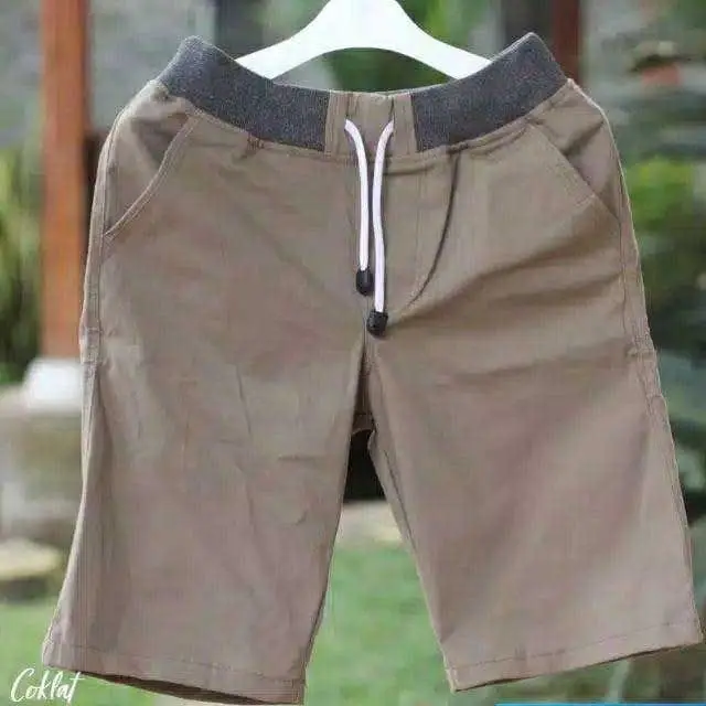 Promo celana Chinos Rip 100 rb dpt 5pcs Chino Pria Pendek Nyaman Kain Twill Katun Distro 4