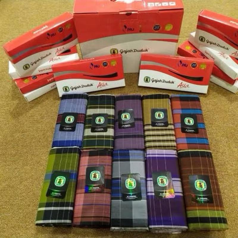 100% original sarung gajah duduk asia / Musantaraa ( dos merah kotak) 7