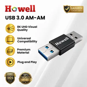 Howell Adapter USB 3.0 Male to Male / Female to Female / Male to Female High Speed