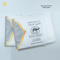 Gambar Basmala - Kain Ihram Exclusive Jumbo Haji & Umroh Bahan Handuk Premium Nyaman Adem Tebal 120x260 cm - Putih, Jumbo 110 x 260 dari Basmala Store Kota Tangerang Selatan 1 Tokopedia