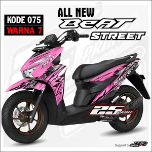 STIKER ALL NEW BEAT STREET 2025 BEAT DELUXE  MOTIF 075 STIKER VARIASI FULL BODY NEW HONDA BEAT STREET RACING