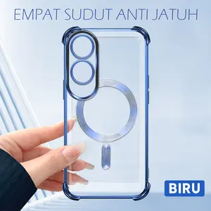 Case HP Untuk OPPO A60 Casing Phone Cassing Premium Cesing Softcase Kesing Mode Soft Silikon Hardcase Kasing Tahan Jatuh Chasing 2006 Ada Tiga Warna Hitam Biru Dan Ungu
