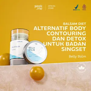 Peek.Me Belly Balm | Balsam Alami |  Juniper Berry, Cypress, Black Pepper Eo  | Body Contouring & Detox Best Quality