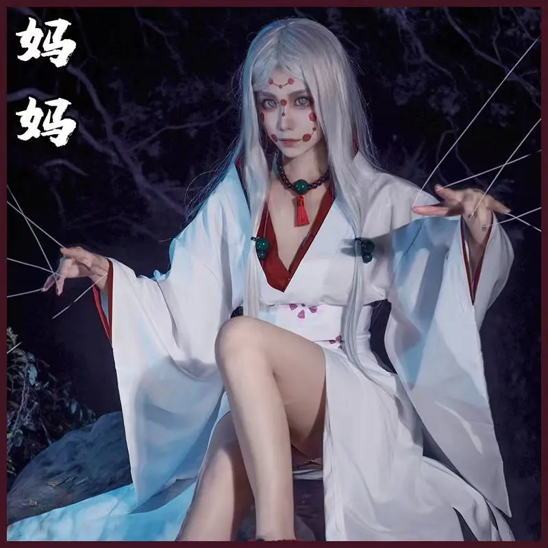 Trang Phục Hóa Trang Demon Slayer Rui, Quần Áo Cosplay, Áo Choàng Cosplay Người Mẹ Nhện Và Chị Kimono, Thích Hợp Cho Các Bữa Tiệc Hóa Trang, Trang Phục Hóa Trang Demon Slayer Rui Nữ Voan Jacket Váy Ngủ 2