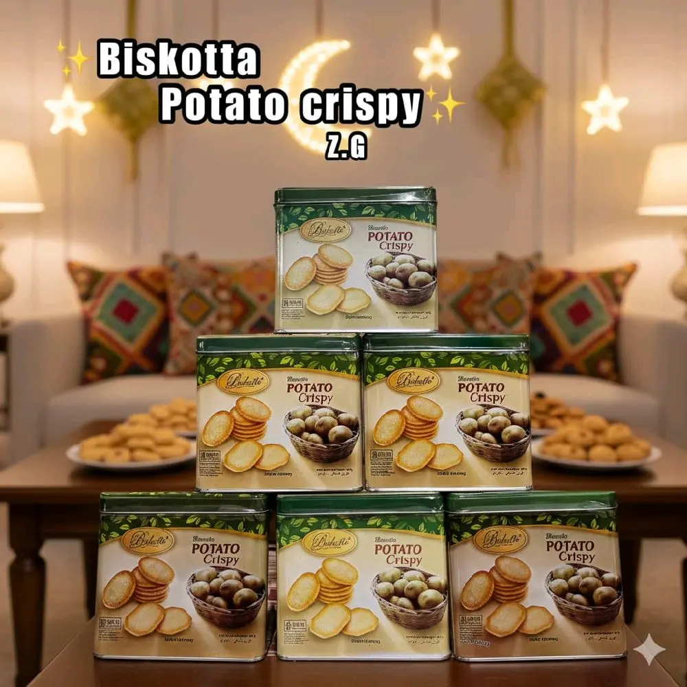 39.POTATO CRISPY KALENG ISI 6PCS