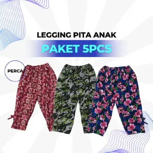 19RIBU DAPAT 5PCS LEGGING BALITA PITA PERCA Celana harian anak umur 1 2 3tahun
