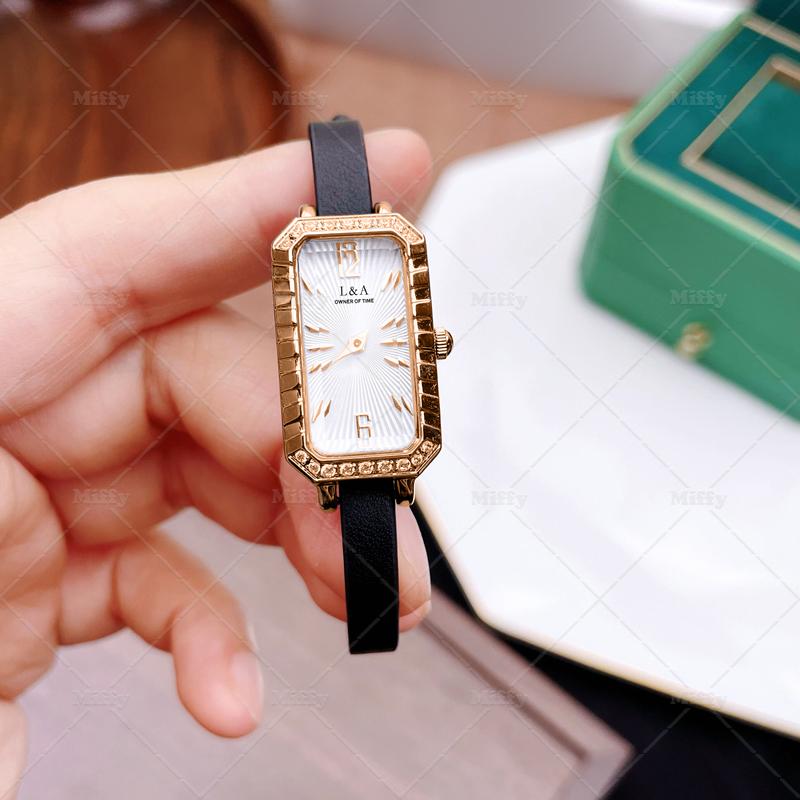 Miffy - Jam Tangan Wanita Kecil Elegan Jam Tangan Analog Akses Diamond Fashion Watch 6