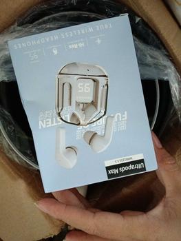 Product Review of 【COD & FreeShipping】2024 Best-Selling New Product: AIR31 Bluetooth Earphones Transparent Ultrapods PRO TWS 5.3 Bluetooth Earphones Wireless Earbuds Mic  LED Display Touch Control Headset Earphones Produk Baru Terlaris 2024: Fon Telinga Bluetooth AIR31 from T**a 2