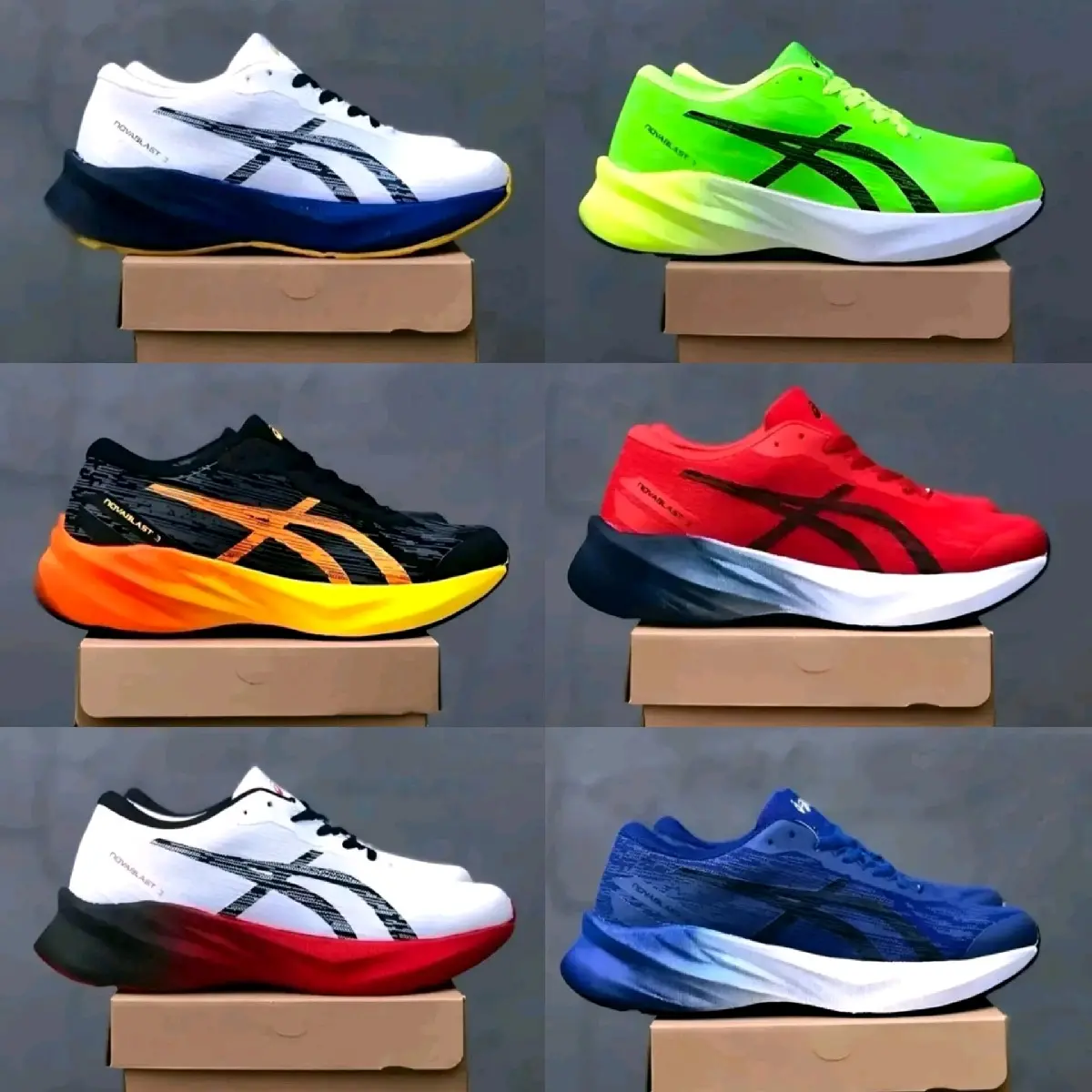 Sepatu Running Lari Novablast 3 Pria Wanita Terbaru Banyak dicari Outdoor