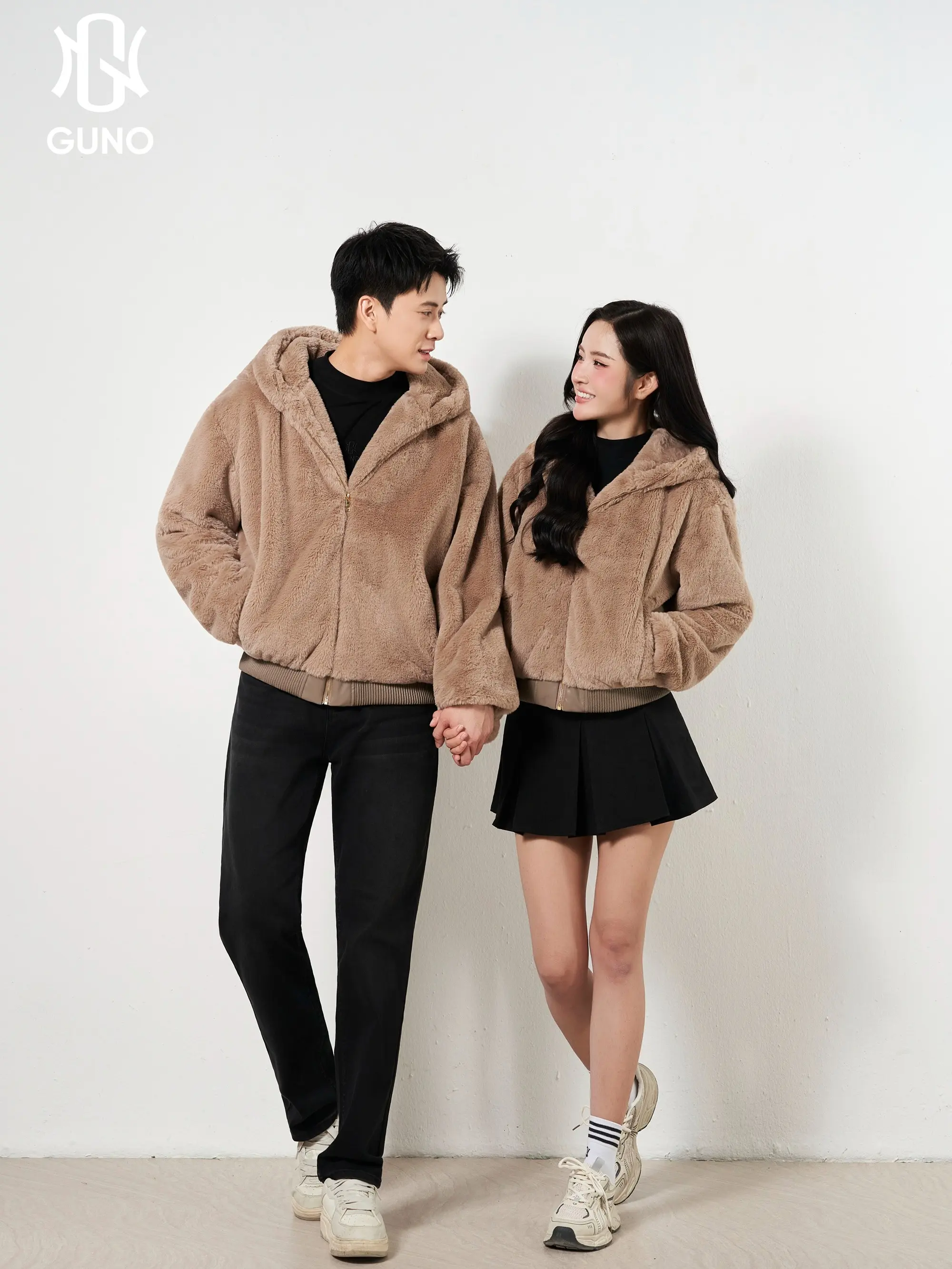 GUNO-Áo lông NAM NỮ GUNO chính hãng lông thỏ xịn SP5 Top Jacket |25AG149/25AB183 | BigBuy360 - bigbuy360.vn
