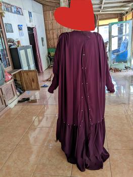 Product Review of Anum Premium Series Shafira Set Abaya Matt.Ceruty Armany Cocok untuk Kondangan dan Syar'i - Muslim Gamis Lembut Mewah Outer Mutiara from s**? 0