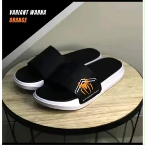 Sandal Pria Wanita Spidi Fushion Karet / Sendal Slop Slip On Anti Slip Cewek Cowok / Sendal Karet Shoes