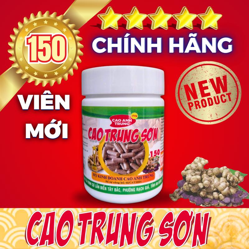 Hũ nhỏ 150 viên uống Cao Trung Sơn ( Ngải Đen + Ngải Chống Độc)- Dùng thử 2 tuần với ngải đen, có tác dụng tốt với xương khớp, dạ dày, viêm xoang