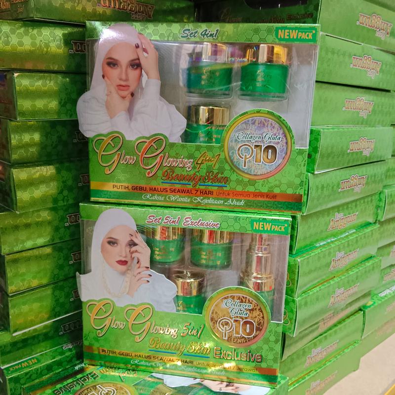 GLOW GLOWING BEAUTY SKIN GG 5in1 / 4in1 - set exclusive collagen ...