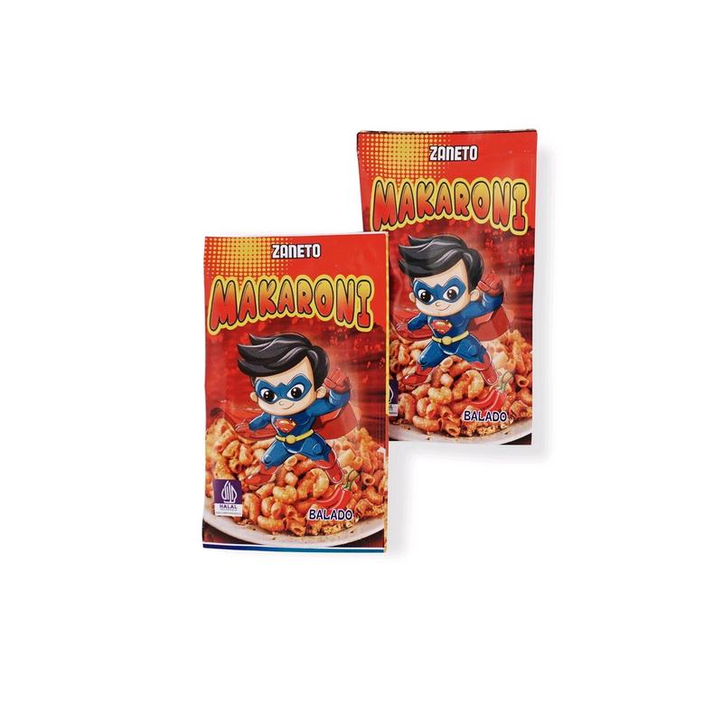 Snack Makaroni, Keripik Usus, Seblak Ceker Karakter Viral eceran 1000 isi 12pcs Original Pedas Halal MUI Cemilan 3